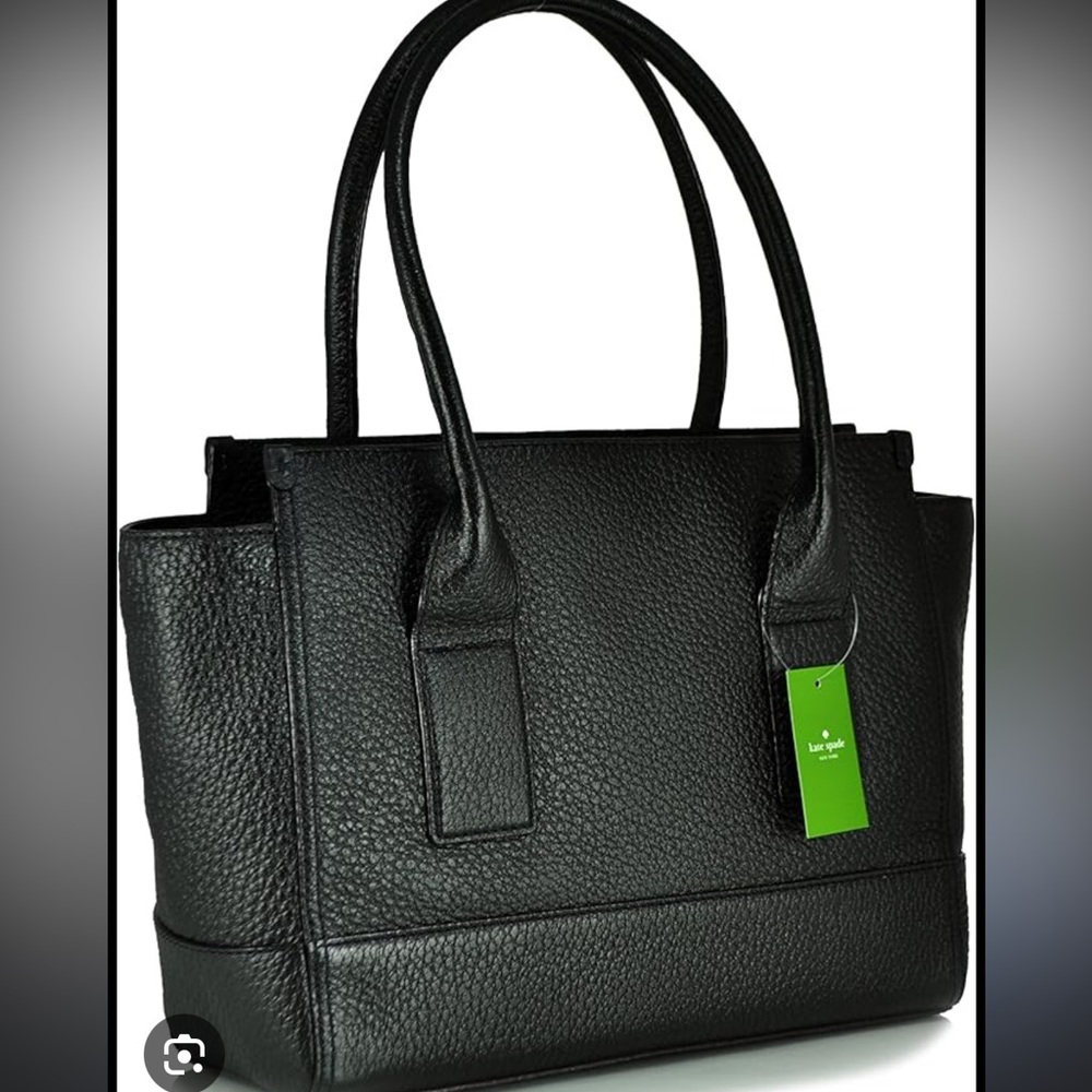 Kate Spade Avenue Oden Southport Black Leather Handbag - Picture 3 of 7
